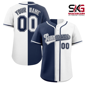 Camiseta de Béisbol Sublimada Personalizada – Camiseta Deportiva con Botones y Estampado Floral - Product Image 6