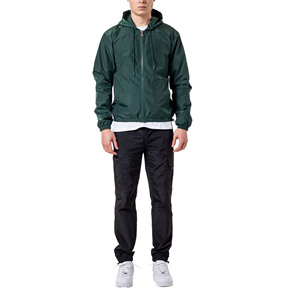 Premium quality Nylon Windbreaker <b>Jacket</b> Zip up waterproof <b>Men</b> Lightweight <b>Running</b> Outdoor Nylon Hoodie Track <b>Jacket</b> - Product Image 3