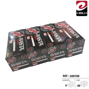 Estuches para Cigarrillos Rasta Tubes 300, 40 Unidades por Caja, Empaque Rectangular de Cartón - Product Image 1