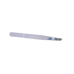 Pinzas Profesionales Inclinadas para Depilación de Cejas con Mango Cómodo y Punta Puntiaguda, Diseño de Acero Inoxidable - Product Image 2