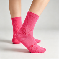 Chaussettes de sport respirantes pour hommes ADV Unicorn, chaussettes de basketball, chaussettes de course à compression, chaussettes athlétiques rembourrées avec soutien de la voûte plantaire