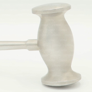 Maillet chirurgical Collin 20 cm (8 pouces) tête de 30 mm 220 g 400 g en acier inoxydable pour orthopédie - Product Image 3