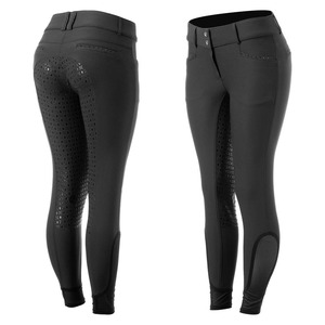 Pantalon d'équitation extensible 4 directions de haute qualité, leggings, collants, vêtements d'équitation en tissu technique au toucher doux - Product Image 1
