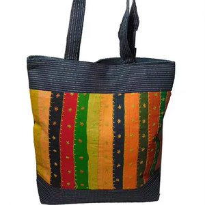 Premium Quality Handcrafted Block Print <b>Canvas</b> Women Tote <b>Bag</b> Stylish <b>Large</b> Capacity <b>Canvas</b> Beach <b>Bag</b> with Traditional Pattern - Product Image 2