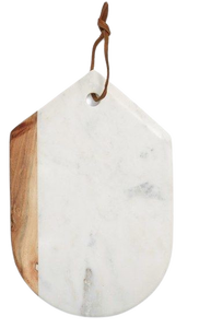 Planche à découper en bois de forme rectangulaire avec poignée pour usage en cuisine - Product Image 4