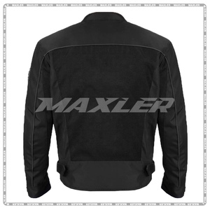Blouson de moto d'été pour homme en Cordura, protection intégrale, respirant, coupe-vent, vêtements de moto grande taille, veste de sécurité - Product Image 3