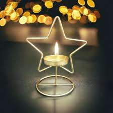 Porte-bougie de table en métal en forme de sapin de Noël, dernier design, pour décoration de maison, mariage ou Noël. - Product Image 5