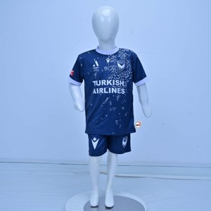 Conjunto de Camiseta de Fútbol para Niños Victory, Impresión Sublimada, Cuello Redondo, Manga Corta, Absorbe la Humedad, Corte Regular, para Todas las Temporadas, Personalizable - Product Image 1