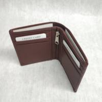 Dompet Pria Baru Model Pendek Kasual Minimalis Tipis Logo Custom Kapasitas Besar Murah Lembut