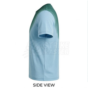 เสื้อยืดผู้ชายคุณภาพสูง ผ้าฝ้าย 100% ทอแบบเรียบ ระบายอากาศได้ดี ทรงปกติ ดีไซน์ล่าสุด สไตล์คลาสสิกลำลอง - Product Image 3