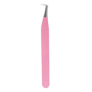 Pinzas Quirúrgicas de Precisión Morje de Acero Inoxidable para Pestañas, Punta Lisa, Mango Rosa, 10 mm de Longitud, Modelo MS-ET-0007 para un Uso Preciso - Product Image 5