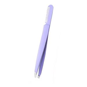 แหนบตัดขนตา Morje Surgical Precision ปลายหยัก สแตนเลส สีฟ้า ขนาด 10 มม. จับถนัดมือ - Product Image 2