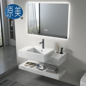 Narraw Évier <span class=keywords><strong>en</strong></span> céramique de haute qualité Structure semi-imbriquée <span class=keywords><strong>en</strong></span> céramique de soie moderne Lavabo élégant pour petites toilettes - Product Image 3