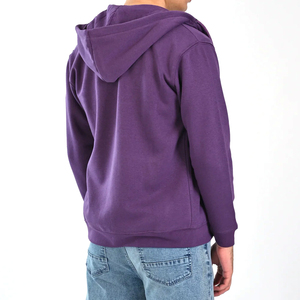 Ventes en gros de sweats à capuche pour hommes d'hiver, mélange de coton/polyester doux, coupe confortable, décontracté, léger, respirant, fermeture éclair, séchage rapide - Product Image 2