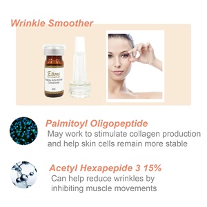 Sérum Ampoule Anti-Âge Raffermissant et Liftant à l'Acide Hyaluronique et aux Oligopeptides Hexapeptidiques 15% Marque Privée - Product Image 3