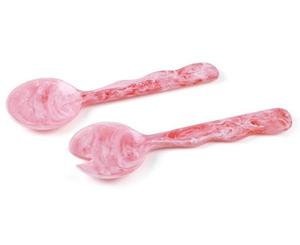 Juego de Servidores de Ensalada de Resina de Calidad Premium, Utensilios de Cocina Modernos, Cuchara y Tenedor, Cubiertos para Comidas Diarias, Restaurante - Product Image 2