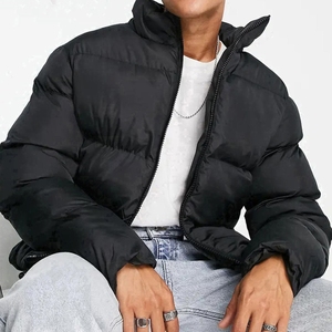 Custom Puffer <b>Jacket</b> Premium Winter Puffer <b>Jacket</b> <b>Men</b> <b>Lightweight</b> Puffer <b>Jacket</b> Quilted Insulated Water Resistant Streetwear - Product Image 6