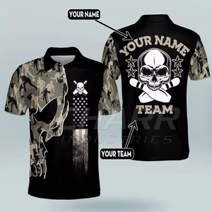 Camiseta de Manga Corta para Hombre, 100% Poliéster, Transpirable, Antibacteriana, Impermeable, de Secado Rápido, Tallas Grandes, Estampada, Bajo MOQ, Servicio OEM, Personalizable - Product Image 6