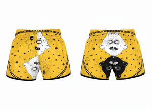 Shorts de combat Muay Thai personnalisés imprimés pour toutes les saisons, vente en gros, entraînement d'arts martiaux, taille haute, broderie - Product Image 2