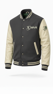 Vêtements d'extérieur tendance en molleton de coton style américain professionnel avec broderies universitaires surdimensionnées - Product Image 6