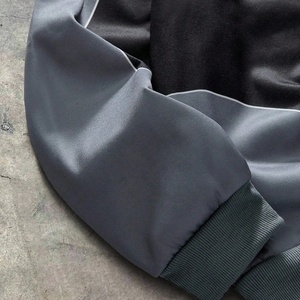 Vente en gros de sweat-shirts à capuche oversize en coton 100% avec blocs de couleur, style streetwear, coupe vintage, lavés, coupe-vent, personnalisables - Product Image 4