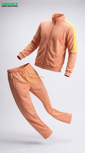Ensemble de survêtement homme pour la maison et le quotidien, avec sweat à capuche pull-over et pantalon de survêtement ample à revers côtelés, confortable - Product Image 2