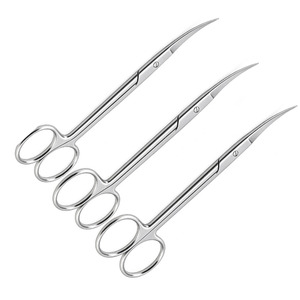 3 Tijeras Curvas de Iris Gum, de Acero Inoxidable, para Corte de Tejidos Dentales, Quirúrgicos y Veterinarios, para Procedimientos de Precisión - Product Image 2