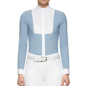 Chemise d'équitation respirante pour femme à manches longues – Vêtement d'équitation pour l'été - Product Image 1