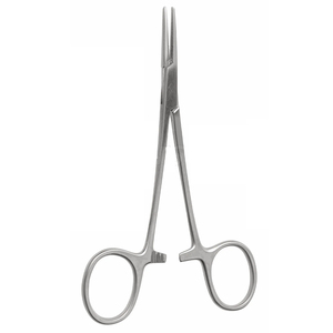 Pince chirurgicale droite Halsted Mosquito 5 pouces en acier inoxydable de haute qualité, instrument de précision, fabricant pakistanais - Product Image 1