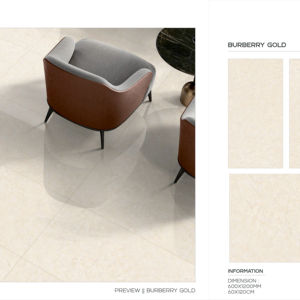 Carreaux de porcelaine émaillée polie contemporains 24x48, revêtement de sol de qualité supérieure pour la conception résidentielle et commerciale - Product Image 1