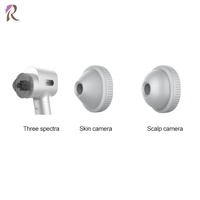 Analyseur de cuir chevelu et de peau professionnel portable, système d'analyse capillaire et faciale intelligent 3D pour centre de beauté