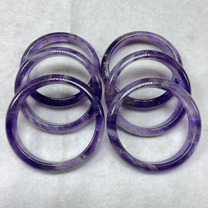 Women's Multi-Color Resin Handmade Hand-<b>painted</b> Cuff Bracelet 8mm Bead Size Transparent <b>Stone</b> Handle Handbag Jewelry Fashion - Product Image 1