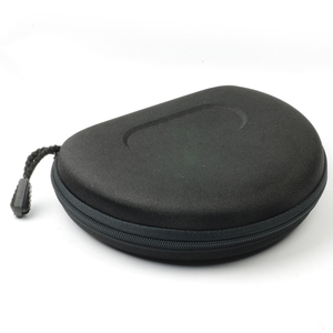 Estuche Rígido Negro en Forma de U para Guardar y Proteger Gafas, Estuche de Eva - Product Image 2
