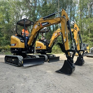 Bagger <b>Small</b> Mini Excavator New Hydraulic <b>Pumps</b> Crawler Diesel Engine 3.5 Ton High Load Moment Bosch Motor Gear - Product Image 5
