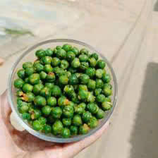 OEM Crunchy Roasted Green Peas Garlic Chili Flavor Bulk Export Private Label Healthy Food - Product Image 5
