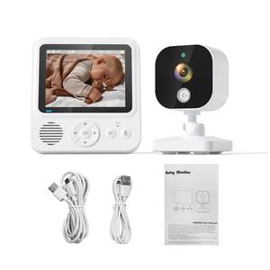 Monitor Inteligente para Bebés y Mascotas con Cámara PTZ, Pantalla de 5.0 Pulgadas, Batería de Gran Capacidad, Visión Nocturna IR, Audio Bidireccional y Música, Precio de Fábrica - Product Image 6