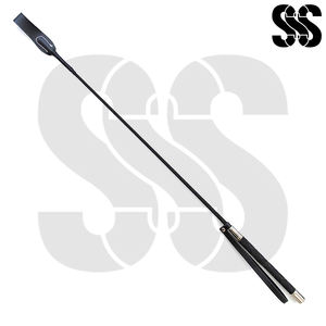 Fouet d'équitation de haute qualité, manche en fibre de verre/PVC, poignée en cuir, souple, pour l'entraînement, durable, usage équestre, personnalisable - Product Image 3