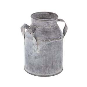 Best Arrival Traditional Design <b>Galvanized</b> Metal Milk Can with Handle Eco-Friendly & Customizable Size Shape Color - Product Image 5