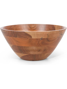 Woodsun - Tazones Redondos de Madera para Alimentos, Frutas y Ensaladas, Tazones para Masa, para el Hogar, Hoteles y Restaurantes, Venta al por Mayor - Product Image 3