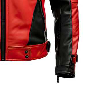 Chaqueta de Cuero para Motociclista, Fabricación Profesional, Producción OEM con Diseño Personalizado - Product Image 6