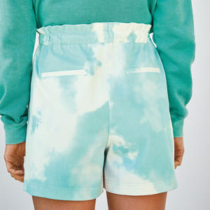 Shorts para Mujer 2026 con Cordón Ajustable, Tie Dye, Diseño Personalizado con Impresión Completa, Precio Económico Directo de Fábrica, Venta al Por Mayor, Opción de Cantidad OEM - Product Image 2
