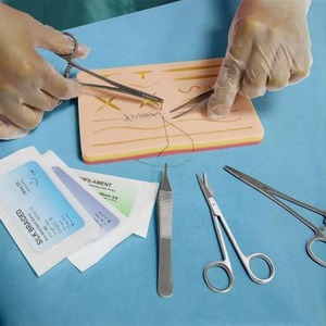 Best Selling Customized Complete PVC Silicon <b>Suture</b> Practice Training <b>Kit</b> for Medical Students with Durable Skin Pad For Sale - Product Image 6