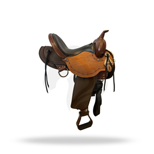Selle de randonnée Western Cordura, équipement d'équitation - Product Image 1