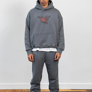 Sudaderas con Pedrería para Hombre, Diseño Elegante, al por Mayor, Sudadera con Capucha de Diseñador, Talla Grande, Personalizada con Pedrería - Product Image 2