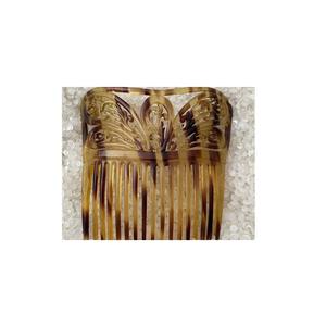 Peine de cuerno de búfalo estilo francés, herramienta natural para el cuidado del cabello y la barba, peine ecológico de calidad. - Product Image 2