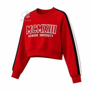 Delta |   Sigma |   Sweat-shirt universitaire pour femme Theta MCMVIII, style grec, rouge et blanc, col rond, vêtements de style universitaire - Product Image 2