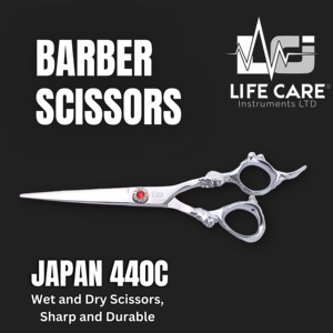 Juego de Tijeras Profesionales de Peluquería con Mango de Dragón, Tijeras de Entresacar y Tijeras de Corte Afiladas para Barbería de Life Care Instr. - Product Image 2