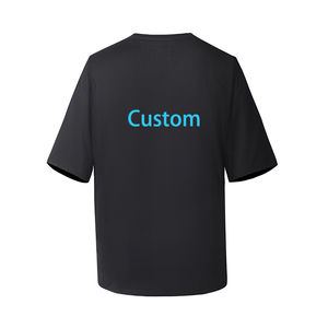 Diseña Tu Propio Logotipo y Diseña Camisetas de Verano 100% Algodón para Hombre en Venta, Camisetas de Manga Corta para Hombre de Alta Calidad, Servicio OEM - Product Image 3