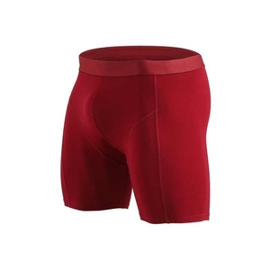 Men's Breathable Knitted Anti-Bacterial Modal/Cotton Custom Boxer <b>Underwear</b> with Solid Color and Custom Logo - Product Image 3