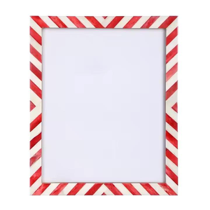 Stunning Artisan Crafted Family Photo Picture <b>Frame</b> Customizable Design With Beautiful Bone & Resin Inlay - Product Image 2